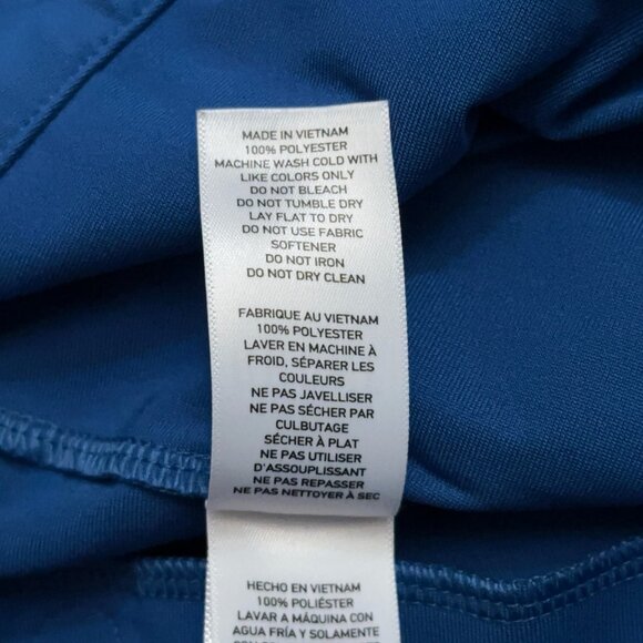 Rhone 9" Commuter Short Mens Size 34 Flex 4 Way Stretch Performance Golf Blue - Picture 5 of 6